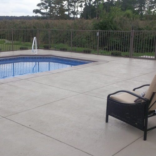 Moyock NC, pool install*, Outer Banks, Currituck, pool builder, concrete pool deck