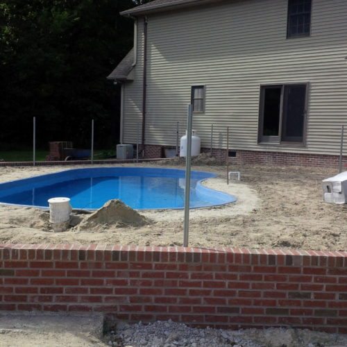outer banks pool retaining wall, concrete pool OBX, swimming pool sales, pool sales, Currituck
