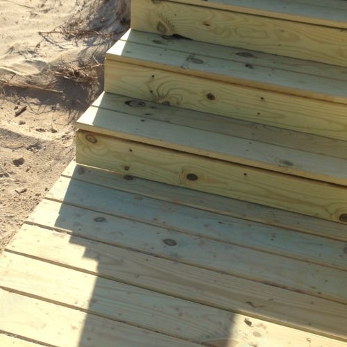 outer banks obx decks stairs outdoor carpentry
