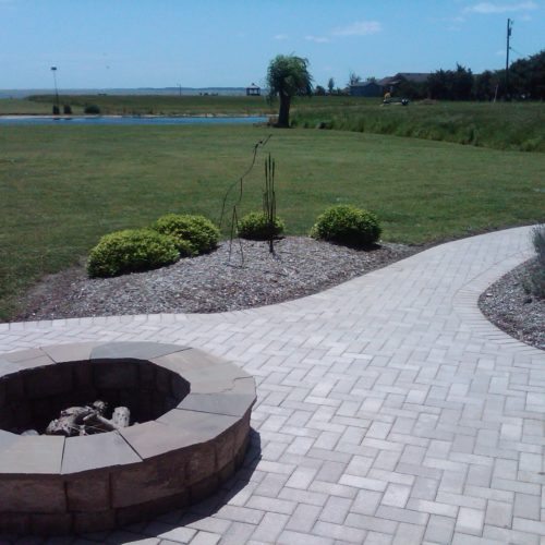 outer banks obx nc concrete pavers retainining walls walkways scapes pool and landscape design